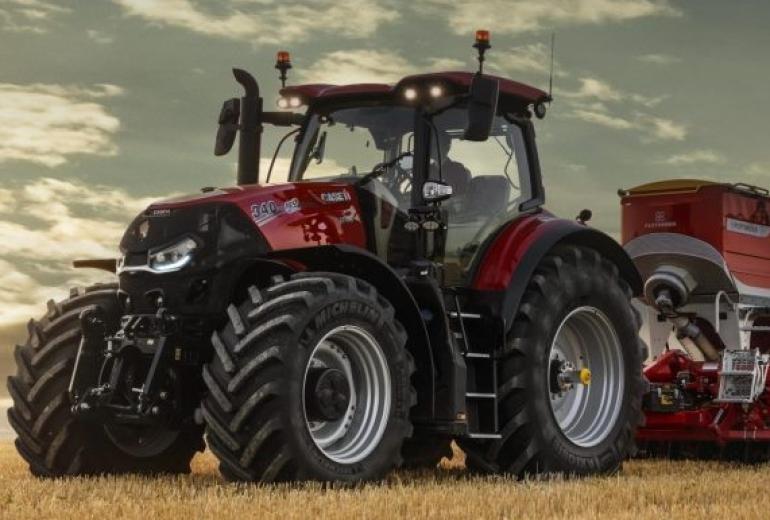 Case IH Optum 340 CVXDrive Eiropas pirmizrāde