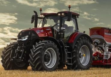 Case IH Optum 340 CVXDrive Eiropas pirmizrāde