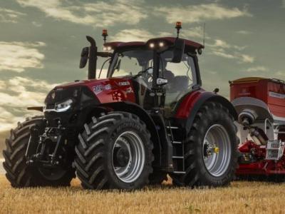 Case IH Optum 340 CVXDrive Eiropas pirmizrāde