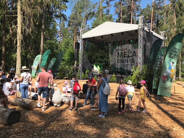 Fotoreportāža: Latvijas Meža dienas Tērvetē