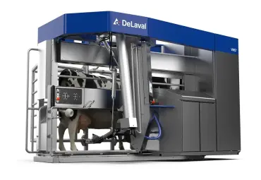 DeLaval atjaunina V300 slaukšanas robotu
