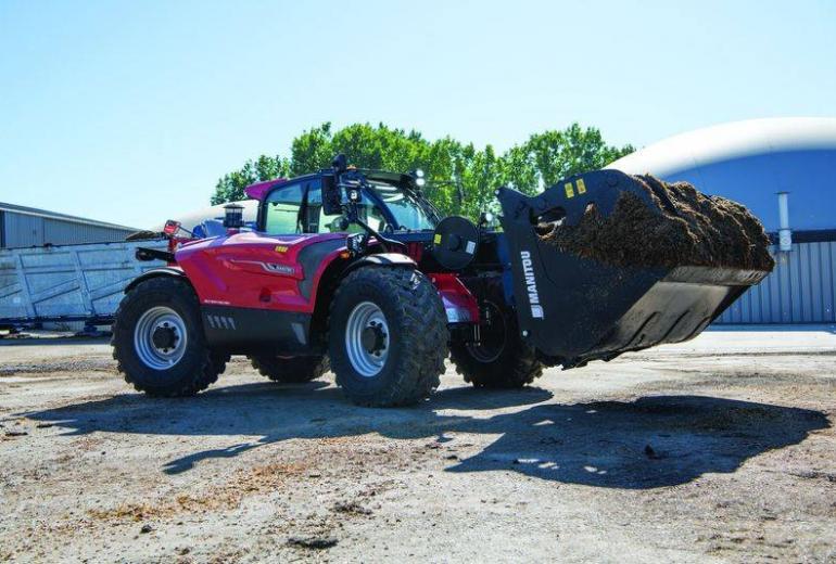 Manitou jaunā teleskopisko iekrāvēju sērija NewAg XL