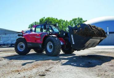 Manitou jaunā teleskopisko iekrāvēju sērija NewAg XL