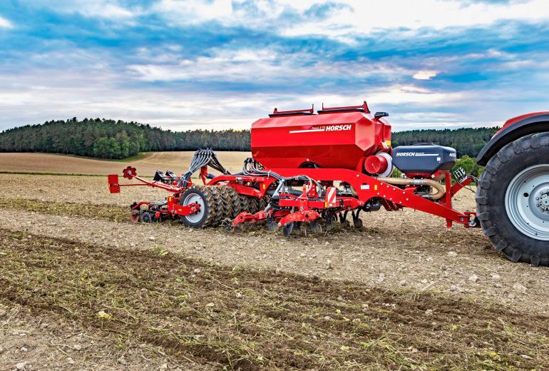 Horsch Focus sējmašīna tagad arī 3 m darba platumā