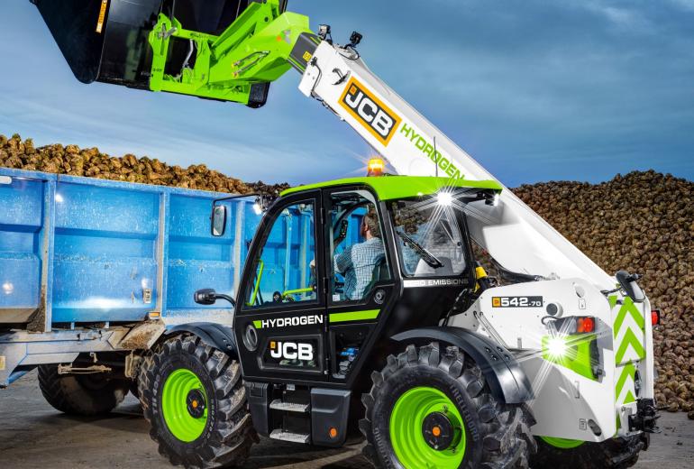 JCB investē ūdeņraža dzinēju izstrādē