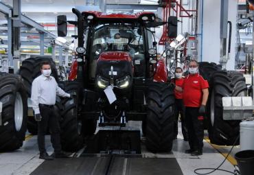 Case IH un Steyr rūpnīca saņem balvu