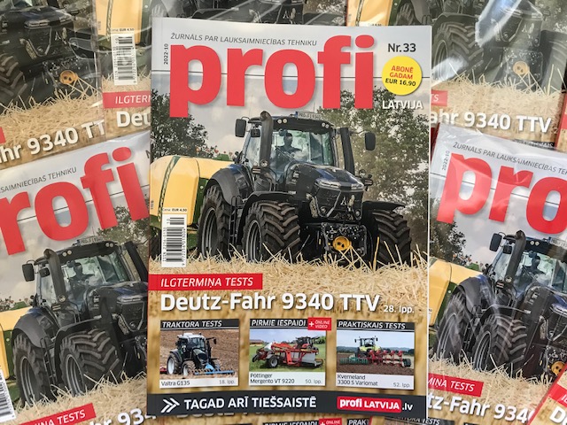 Iznācis žurnāla PROFI LATVIJA jaunais numurs!
