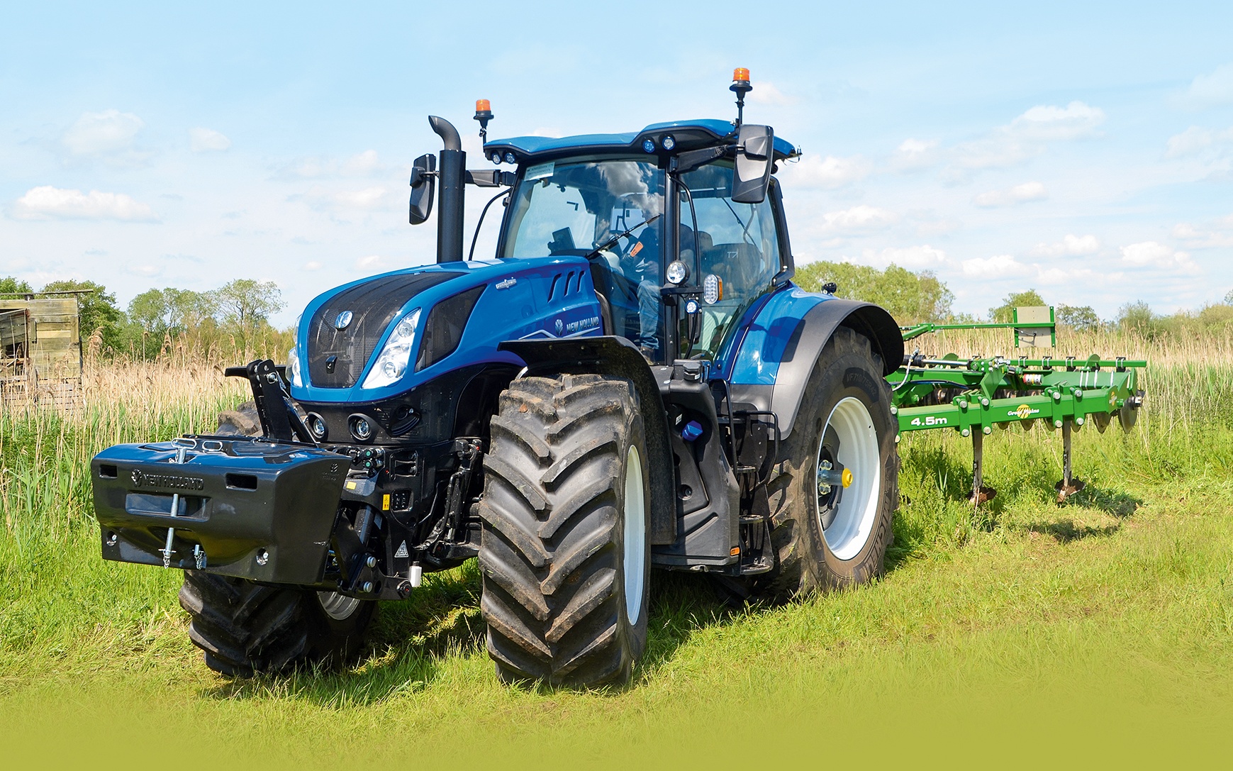 PIRMIE IESPAIDI: New Holland T7.315 HD. Sadarbībā ar Neste MY - izvēlies atjaunojamo dīzeļdegvielu