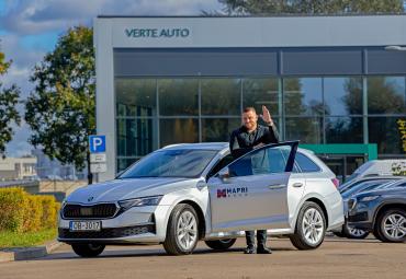 Mapri Būve autoparka uzticamais pamats – Škoda Octavia