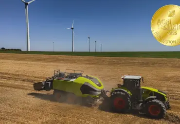 Zelta medaļa Claas preses koncepcijai