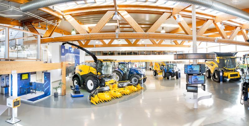New Holland Zedelgemas rūpnīca svin 120 gadu jubileju