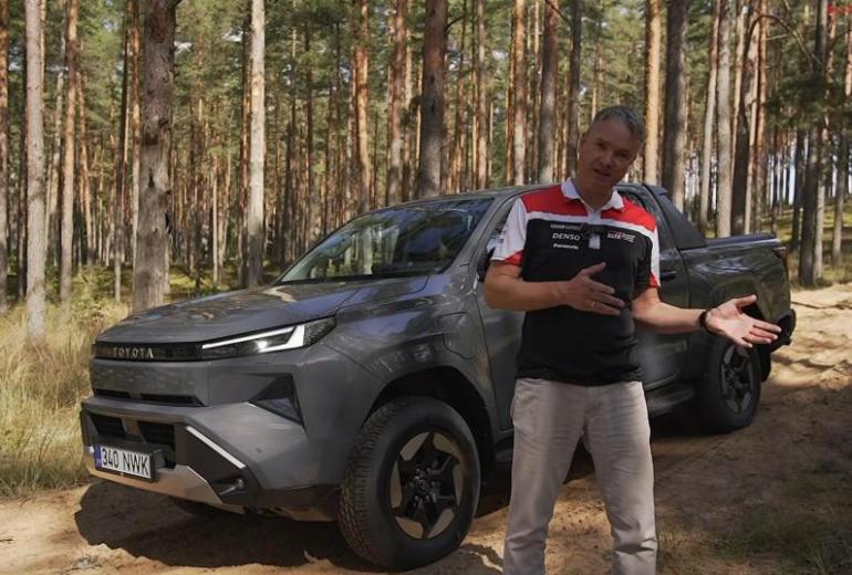 Vai elektriskajam pikapam ir nākotne? Ejam mežā ar Toyota Hilux EV