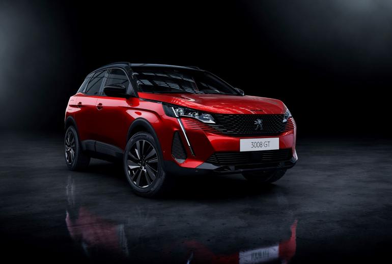 Modernizēts krosovers Peugeot 3008