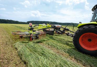 Claas atjauninājis Liner divu rotoru vālotājus