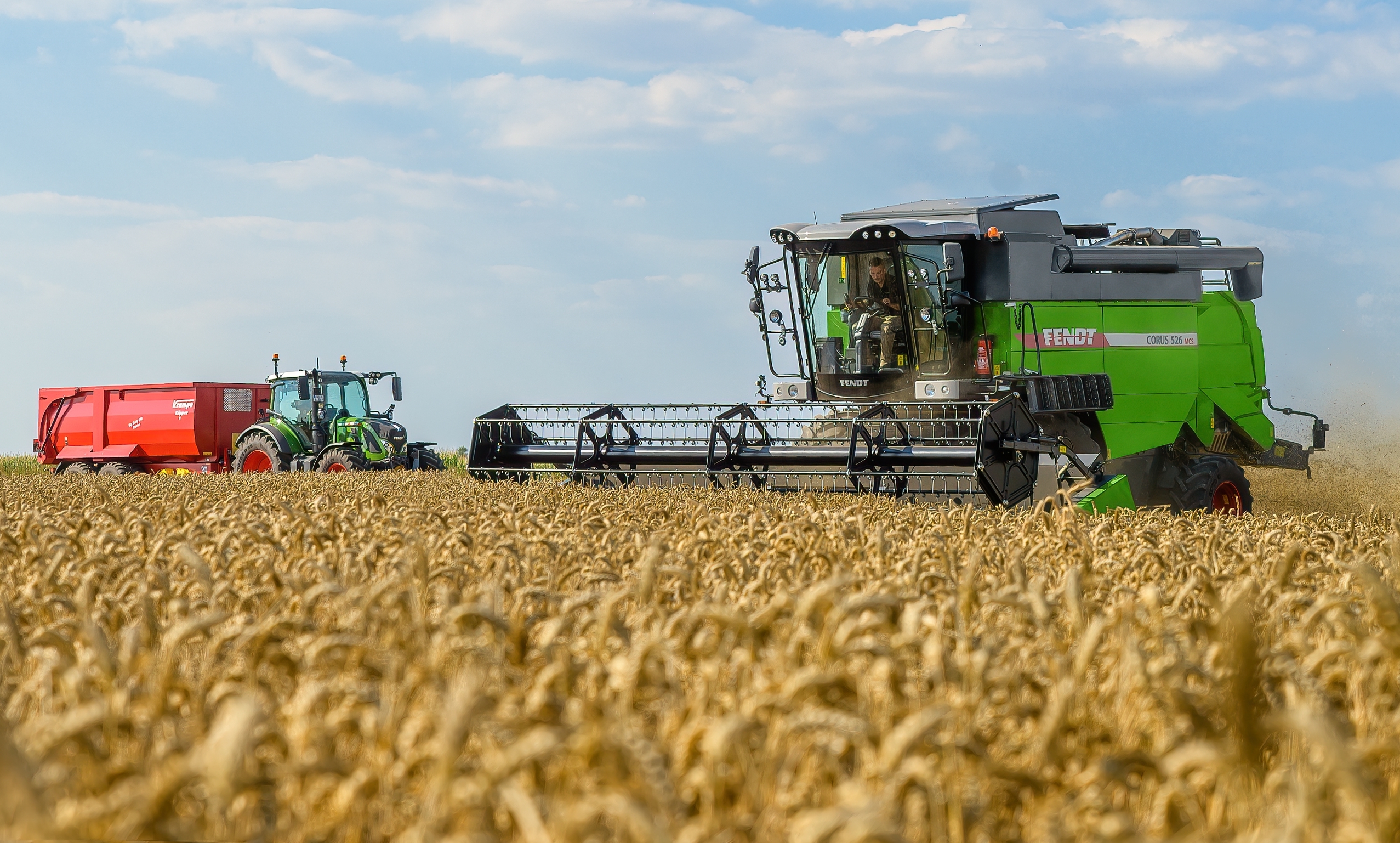 Jaunie Fendt Corus kombaini