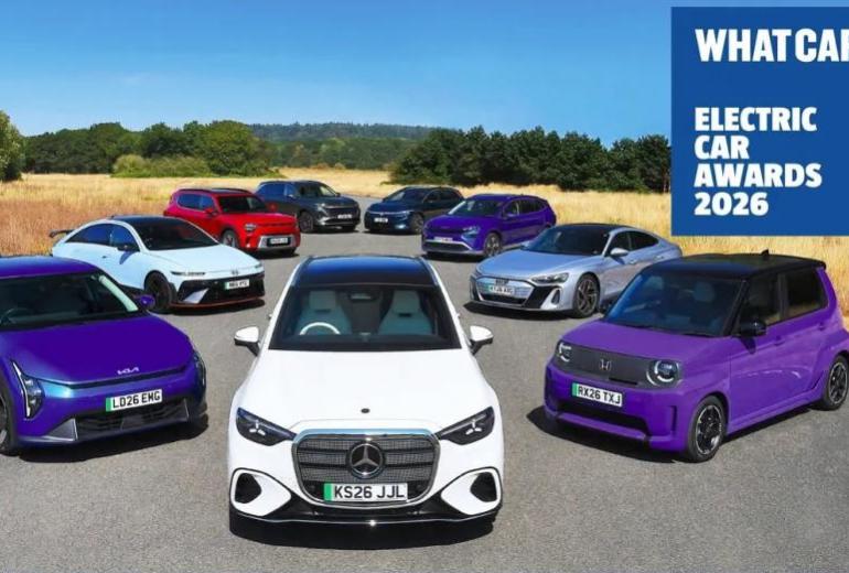 Paziņoti What Car? "Electric Car Awards 2026" uzvarētāji