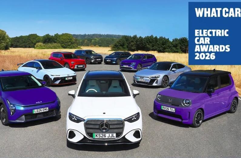 Paziņoti What Car? "Electric Car Awards 2026" uzvarētāji