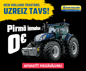 Agritech NH jauns traktors Novembris/ Decembris 2023